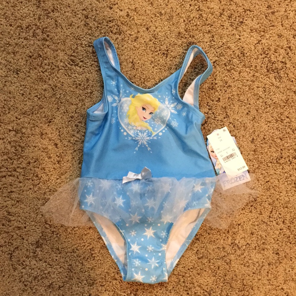 Frozen bathing suit 2T